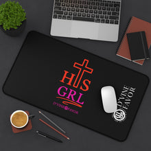 Load image into Gallery viewer, His Girl - Black Desk Mat