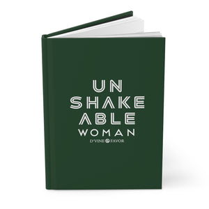 UNSHAKEABLE WOMAN -  Hardcover Journal Matte