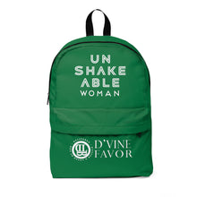 Load image into Gallery viewer, Unshakeable Woman - Green Classic Backpack