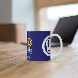 God Never Fails - Dark Purple Mug