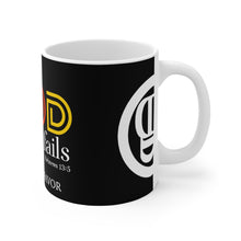 Load image into Gallery viewer, God Never Fails - Black Mug