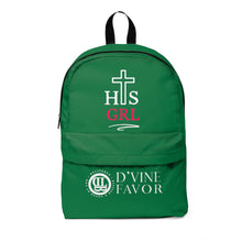 Load image into Gallery viewer, HIS GIRL - Green Classic Backpack