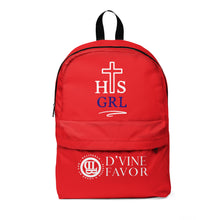 Load image into Gallery viewer, HIS GIRL - Red  Classic Backpack