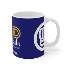 Load image into Gallery viewer, God Never Fails - Dark Purple Mug