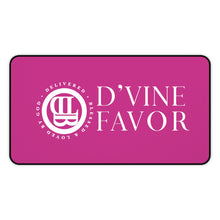 Load image into Gallery viewer, D&#39;VINE FAVOR Logo - Pink  Desk Mat