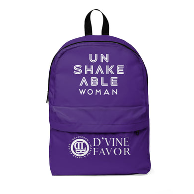 Unshakeable Woman - Purple Classic Backpack