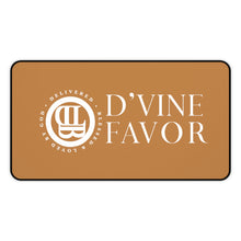 Load image into Gallery viewer, D&#39;VINE FAVOR Logo - Tan  Desk Mat