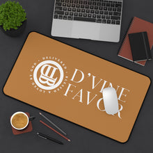 Load image into Gallery viewer, D&#39;VINE FAVOR Logo - Tan  Desk Mat