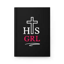 Load image into Gallery viewer, His Girl - Black Hardcover Journal Matte