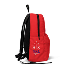 Load image into Gallery viewer, HIS GIRL - Red  Classic Backpack