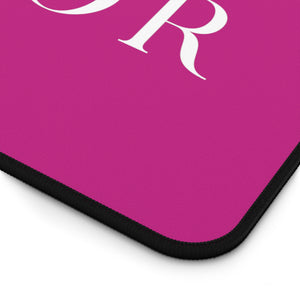 D'VINE FAVOR Logo - Pink  Desk Mat