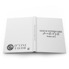 Load image into Gallery viewer, God is within her  -  Hardcover Journal Matte