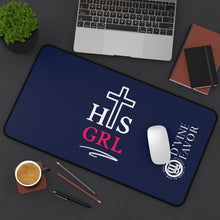 Load image into Gallery viewer, HIS GIRL - Navy Desk Mat