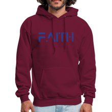 Load image into Gallery viewer, FAITH - Gildan Heavy Blend Adult Hoodie - burgundy