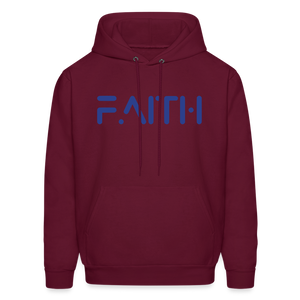 FAITH - Gildan Heavy Blend Adult Hoodie - burgundy