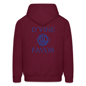 FAITH - Gildan Heavy Blend Adult Hoodie - burgundy