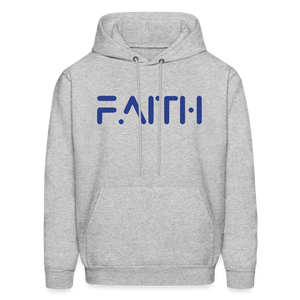 FAITH - Gildan Heavy Blend Adult Hoodie - heather gray