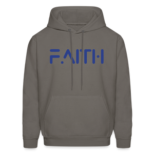 FAITH - Gildan Heavy Blend Adult Hoodie - asphalt gray