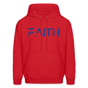 FAITH - Gildan Heavy Blend Adult Hoodie - red