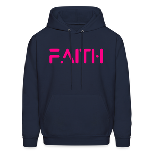 FAITH - Gildan Heavy Blend Adult Hoodie - navy