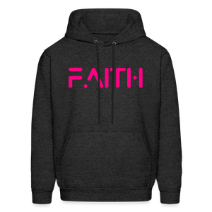 FAITH - Gildan Heavy Blend Adult Hoodie - charcoal grey