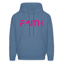 Load image into Gallery viewer, FAITH - Gildan Heavy Blend Adult Hoodie - denim blue