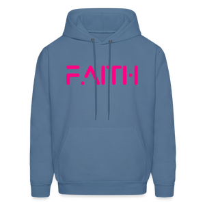 FAITH - Gildan Heavy Blend Adult Hoodie - denim blue