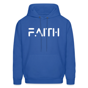 FAITH - Gildan Heavy Blend Adult Hoodie - royal blue