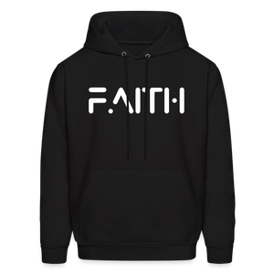 FAITH - Gildan Heavy Blend Adult Hoodie - black