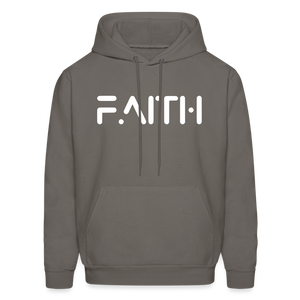 FAITH - Gildan Heavy Blend Adult Hoodie - asphalt gray