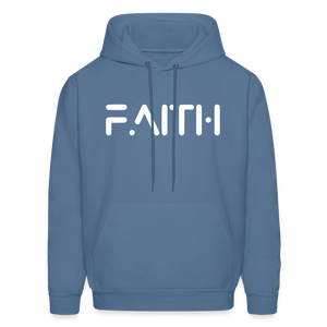 FAITH - Gildan Heavy Blend Adult Hoodie - denim blue