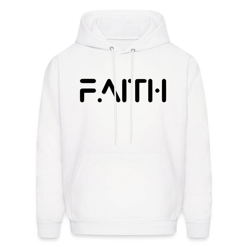 FAITH - Gildan Heavy Blend Adult Hoodie - white