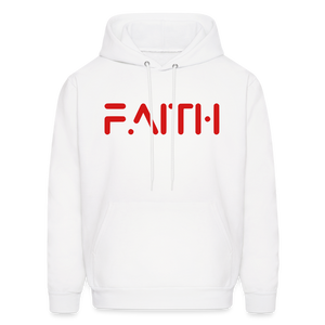 FAITH - Gildan Heavy Blend Adult Hoodie - white