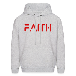 FAITH - Gildan Heavy Blend Adult Hoodie - ash 