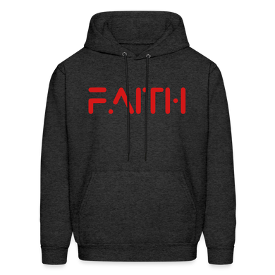 FAITH - Gildan Heavy Blend Adult Hoodie - charcoal grey