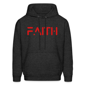 FAITH - Gildan Heavy Blend Adult Hoodie - charcoal grey