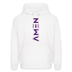 Amen - Gildan Heavy Blend Adult Hoodie - white