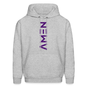 Amen - Gildan Heavy Blend Adult Hoodie - heather gray