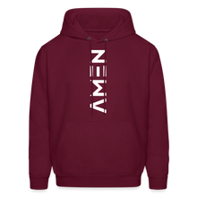 Load image into Gallery viewer, Amen - Gildan Heavy Blend Adult Hoodie - burgundy