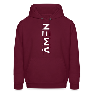 Amen - Gildan Heavy Blend Adult Hoodie - burgundy