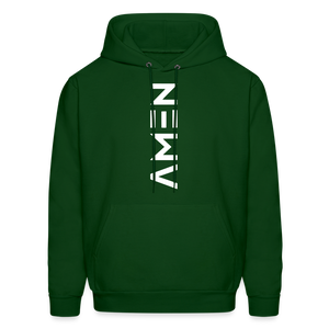 Amen - Gildan Heavy Blend Adult Hoodie - forest green