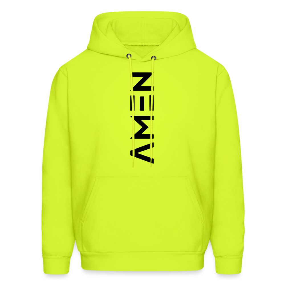 Amen - Gildan Heavy Blend Adult Hoodie - safety green