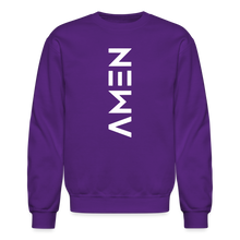 Load image into Gallery viewer, Amen Crewneck Sweatshirt - purple