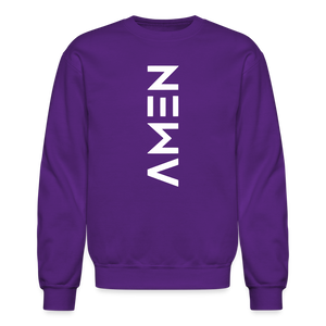 Amen Crewneck Sweatshirt - purple