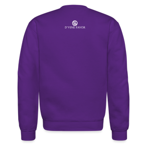 Amen Crewneck Sweatshirt - purple