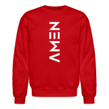 Load image into Gallery viewer, Amen Crewneck Sweatshirt - red