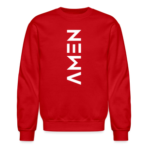 Amen Crewneck Sweatshirt - red