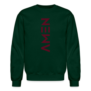 Amen Crewneck Sweatshirt - forest green