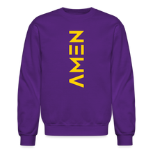 Load image into Gallery viewer, Amen Crewneck Sweatshirt - purple