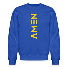 Load image into Gallery viewer, Amen Crewneck Sweatshirt - royal blue